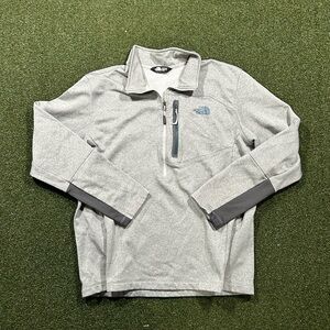 The North Face 1/2 Zip Grey Jacket
